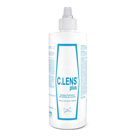 C Lens Plus 180ml – Yeux et Lèvres | Opalia Pharma - Visage Tunisie | Miral Parapharmacie