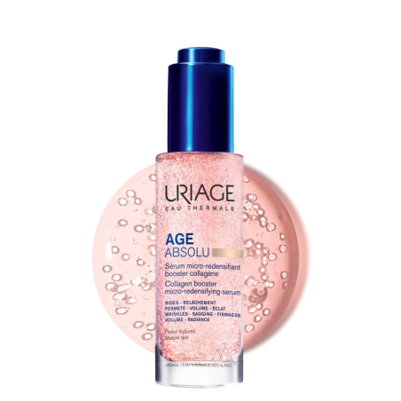 Uriage Age Absolu Sérum Micro-Redensifiant Booster Collagène 30ml – Serums | URIAGE - Visage Tunisie | Miral Parapharmacie