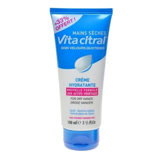VITA CITRAL Crème Hydratante Mains Sèches 100ml – Soins peau grasse, mixte et acné / Soins Spécifiques | VITA CITRAL - Visage Tu