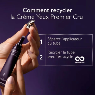 Caudalie Premier Cru La Crème Yeux Anti-Âge Global 15ml – Yeux et Lèvres / Anti-âge yeux | Caudalie - Visage Tunisie | Miral Par