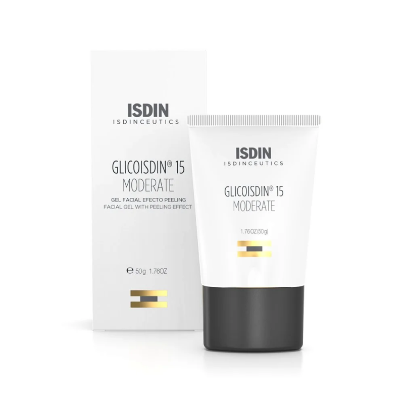 ISDIN Isdinceutics Glicoisdin 15 Moderate Gel Visage Effet Peeling 50g