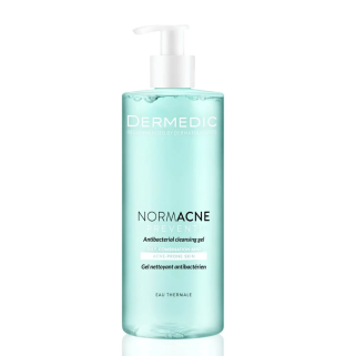 Dermedic Normacne Gel Nettoyant Antibactérien 500ml – Soins peau grasse, mixte et acné / Nettoyage | DERMEDIC - Visage Tunisie |