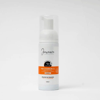 Jouvence Mousse Pur Charbon C+ 150ml – Yeux et Lèvres / Démaquillants yeux | Marque de confiance - Visage Tunisie | Miral Paraph