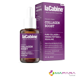 La Cabine Collagen Boost Serum 30ml – Serums | La Cabine - Visage Tunisie | Miral Parapharmacie