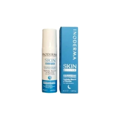 Inoderma Skin Booster Soin Booster Nuit 40 ml – Soins hydratants et nourrissants | INODERMA - Visage Tunisie | Miral Parapharmac