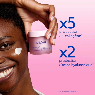 Caudalie Resveratrol-Lift Recharge Crème Cachemire Redensifiante 50ml – soins anti-âge et anti-rides | Caudalie - Visage Tunisie
