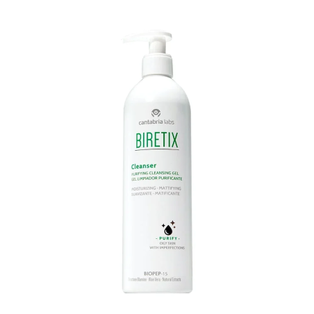 Biretix Cleanser Gel Nettoyant Purifiant 400ml – Démaquillants, nettoyants visage / Gel, crème, huile | BIRETIX - Visage Tunisie