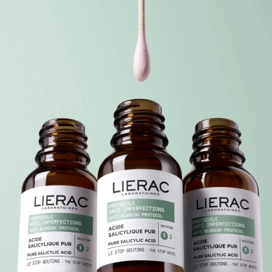 Lierac Le Stop Boutons Acide Salicylique Pur 15ml – Soins peau grasse, mixte et acné / Soins Spécifiques | LIERAC - Visage Tunis