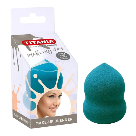 TITANIA Make Up Blender Eponge Blue – 2935 Box – Maquillage | Titania - Visage Tunisie | Miral Parapharmacie