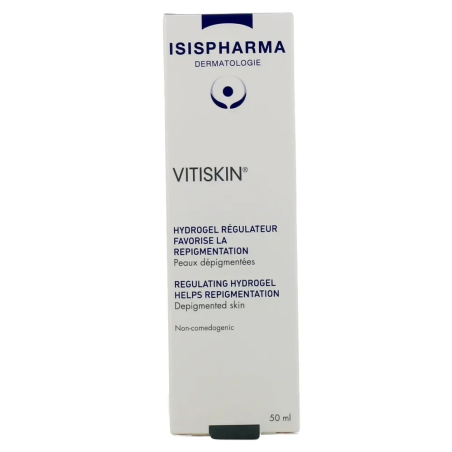 Isispharma Vitiskin Hydrogel Régulateur Peau Dépigmentée 50ml