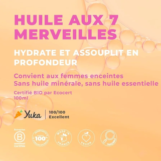Energie Fruit Huile aux 7 Merveilles Bio 100ml