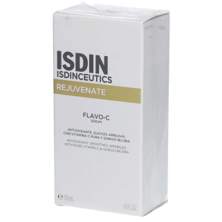 ISDIN Isdinceutics Flavo C Sérum 30ml – soins anti-âge et anti-rides | ISDIN - Visage Tunisie | Miral Parapharmacie