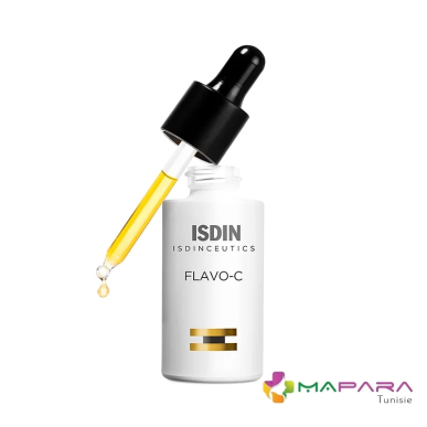 ISDIN Isdinceutics Flavo C Sérum 30ml – soins anti-âge et anti-rides | ISDIN - Visage Tunisie | Miral Parapharmacie