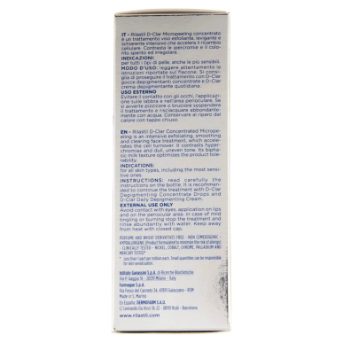 Rilastil D-Clar Micropeeling Concentre 100ml – Masques visage et gommage | Rilastil - Visage Tunisie | Miral Parapharmacie