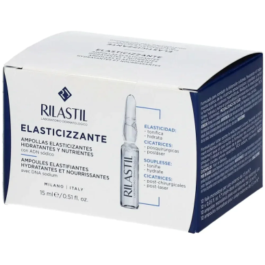 Rilastil Ampoules Élastifiantes 10 x 1,5ml – soins anti-âge et anti-rides / Soin Liftant | Rilastil - Visage Tunisie | Miral Par