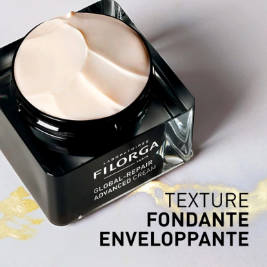FILORGA GLOBAL-REPAIR ADVANCED CREAM – Crème de Jour Anti-Âge Global Tous Types de Peaux 50ml – soins anti-âge et anti-rides | F