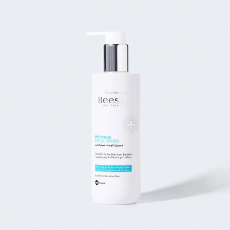 Beesline Gel Nettoyant Propolis Peaux Acneiques 250ml – Soins peau grasse, mixte et acné / Nettoyage | BEESLINE - Visage Tunisie
