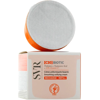 SVR Biotic [C20] Crème Uniformisante Lissante Recharge 50ml – ÉCLAT DU TEINT | SVR - Visage Tunisie | Miral Parapharmacie