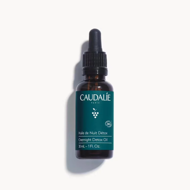 Caudalie Huile de Nuit Détox Bio 30ml – Démaquillants, nettoyants visage / Lait, mousse, émulsion | Caudalie - Visage Tunisie | 