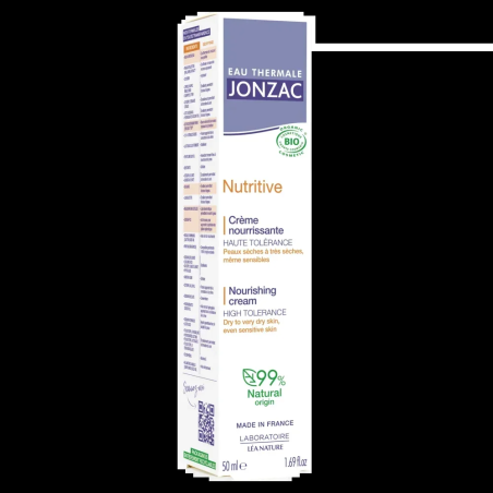 Jonzac Nutritive Crème Protectrice Nutrition Intense 50ml