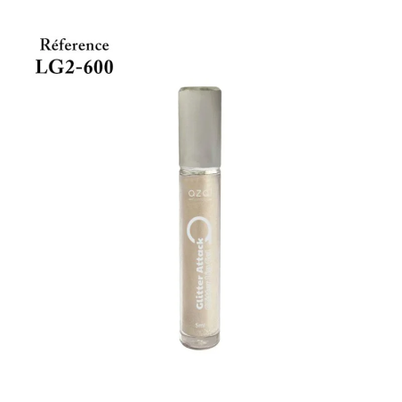 Azal Lip Gloss Glitter Attack 600 5ml – Maquillage / Rouge à lèvres et crayon | Azal - Visage Tunisie | Miral Parapharmacie