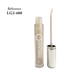 Azal Lip Gloss Glitter Attack 600 5ml