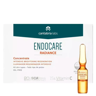 Endocare C Concentré Pur 7 x 1ml – ÉCLAT DU TEINT | Endocare - Visage Tunisie | Miral Parapharmacie