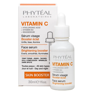 Phyteal Vitamine C Serum Visage 30ml – soins anti-taches et dépigmentants | PHYTEAL - Visage Tunisie | Miral Parapharmacie