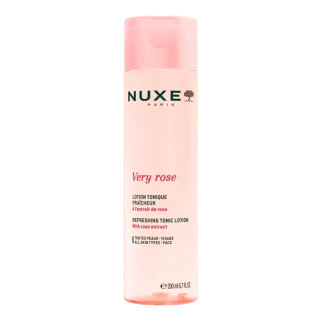 Nuxe Very Rose Lotion Tonique Fraîcheur 200ml – Démaquillants, nettoyants visage / Eau micellaire, tonique,  | NUXE - Visage Tun