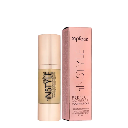 Topface Fondation Instyle Perfect Coverage 007 – Maquillage / Fond de teint | Topface - Visage Tunisie | Miral Parapharmacie