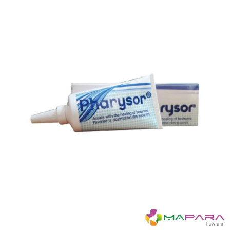 Pharysor Escarres Brulures 50ml – Soins peau grasse, mixte et acné / Soins Spécifiques | Maparatunisie - Visage Tunisie | Miral 