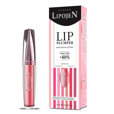 Lipojen Lip Plumper Glossy N°35 – Candy Crush 5ml – Maquillage / Rouge à lèvres et crayon | Lipojen - Visage Tunisie | Miral Par