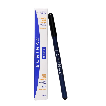 Ecrinal Crayon Bleu 0.5g – Maquillage | Marque de confiance - Visage Tunisie | Miral Parapharmacie