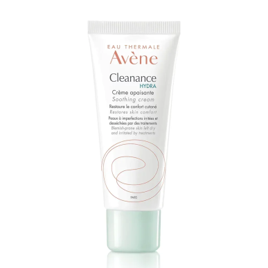 AVENE Cleanance Hydra Crème Apaisante 40ml – Soins hydratants et nourrissants | AVENE - Visage Tunisie | Miral Parapharmacie