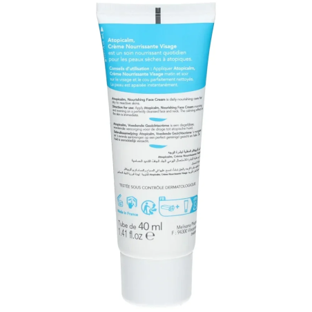 Dermagor Atopicalm Crème Nourrissante Visage 40ml