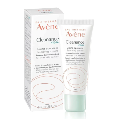 AVENE Cleanance Hydra Crème Apaisante 40ml – Soins hydratants et nourrissants | AVENE - Visage Tunisie | Miral Parapharmacie