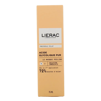 Lierac Acide Glycolique Pur Le Masque Peeling 75ml – Masques visage et gommage | LIERAC - Visage Tunisie | Miral Parapharmacie
