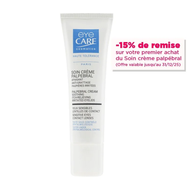 Eye Care Soin Creme Palpebral 10g – Yeux et Lèvres / Contour des yeux | Eye Care - Visage Tunisie | Miral Parapharmacie