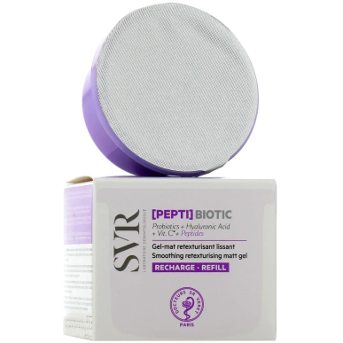 SVR Biotic Pepti Gel-Mat Retexturisant Lissant Recharge 50ml – Soins peau grasse, mixte et acné / Peaux à imperfections | SVR - 