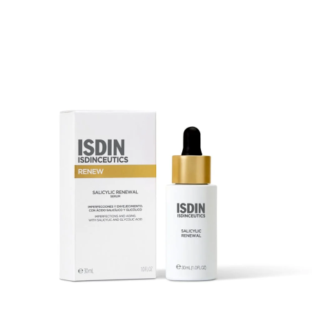 ISDIN Renewal Sérum Acide Salicylique 30ml – Serums | ISDIN - Visage Tunisie | Miral Parapharmacie