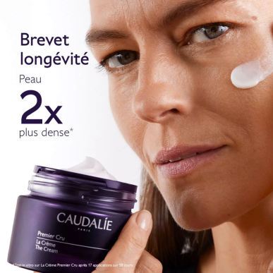Caudalie Premier Cru La Crème Anti-Âge Recharge 50ml – soins anti-âge et anti-rides | Caudalie - Visage Tunisie | Miral Paraphar
