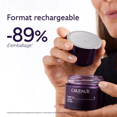 Caudalie Premier Cru La Crème Anti-Âge Recharge 50ml – soins anti-âge et anti-rides | Caudalie - Visage Tunisie | Miral Paraphar