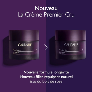 Caudalie Premier Cru La Crème Anti-Âge Recharge 50ml – soins anti-âge et anti-rides | Caudalie - Visage Tunisie | Miral Paraphar