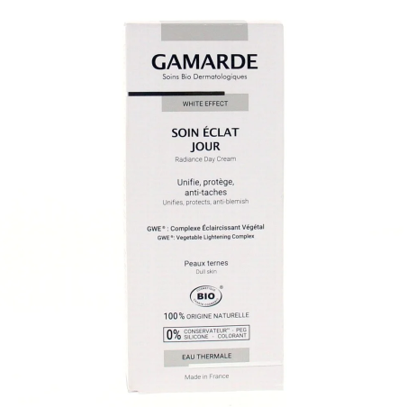Gamarde White Effect Soin Eclat Jour Bio 40ml