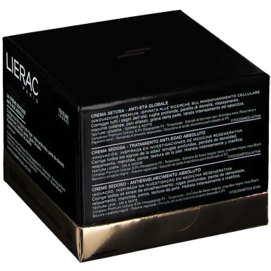 Lierac Premium La Creme Soyeuse Anti-Âge Absolu 50ml – soins anti-âge et anti-rides | LIERAC - Visage Tunisie | Miral Parapharma