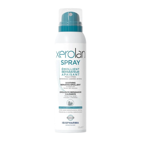 Isispharma Xerolan Spray Emollient Reparateur Apaisant 150ml – Soins hydratants et nourrissants / Hydratants peaux sèches | Isis