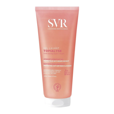 SVR Topialyse Gel Lavant 200ml – Démaquillants, nettoyants visage / Gel, crème, huile | Marque de confiance - Visage Tunisie | M