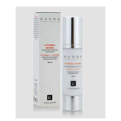 Kuora Serum Global Vitamine C+ Retinol 50ml – Serums | KUORA - Visage Tunisie | Miral Parapharmacie