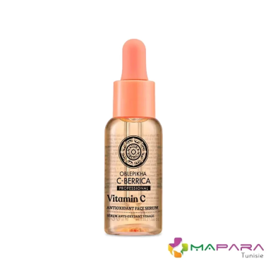 NATURA SIBERICA C-Berrica Sérum Anti-Oxydant Visage Vitamine C 30ml – Serums | Natura Siberica - Visage Tunisie | Miral Paraphar
