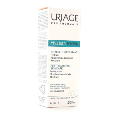 URIAGE Hyseac Hydra Soin Restructurant 40ml – Soins peau grasse, mixte et acné | URIAGE - Visage Tunisie | Miral Parapharmacie